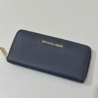 ราคา [ของแท้ 100% สั่งซื้อล่วงหน้า] Michael Kors Long Wallet / Michael Kors Blue Long Wallet Money Wallet Card Wallet Clutch (42214608378)