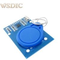 ราคา MFRC-522 RC522 โมดูลเซ็นเซอร์การ์ด RFID RF IC เพื่อส่งการ์ด S50 Fudan พวงกุญแจ (53457748113)