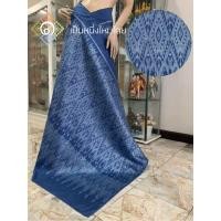 ราคา **หมดค่ะ ผ้าไหมมัดหมี่แท้ ลายรยูรสดั้จ ทอ3ตะกอ ย้อมคราม ผ้าไหมมัดหมี่สุรินทร์แท้ผ้าไหมไทยแท้ มัดหมี่ สุรินทร์ ทอมือ ผ้าม (25316380710)