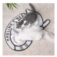 ราคา พรมเช็ดเท้า พรมเช็ดเท้าแมว Cat rubbing pad พรมดักทรายแมว แผ่นดักทรายแมว. สินค้าพร้อมส่ง. (11213704648)