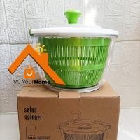 ราคา ที่ล้างผักแบบหมุน ที่สะเด็ดน้ำผัก สะเด็ดน้ำผัก-ผลไม้ salad spinner vegetable spinner (8591606230)