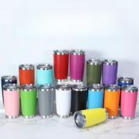 ราคา แก้วเยติสีพื้น ขนาด 20Z แก้วเก็บความร้อน/เย็น ผิวด้าน ตัดขอบเงิน (24039995401)