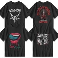 ราคา FALLING IN REVERSE เสื้อยืดกราฟิก DISTRO ROCK MUSIC | เสื้อท็อปผ้าฝ้าย Unisex (44111111294)