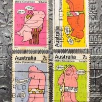 ราคา แสตมป์เก่า Australia จำนวน 4 ดวง (5117028004)