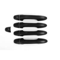 ราคา ครอบมือจับประตู/กันรอยมือจับประตู โตโยต้า ฟอร์จูนเนอร์ TOYOTA FORTUNER 2015-2020 ดำด้าน (6534670588)