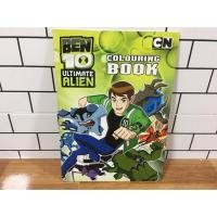 ราคา สมุดระบายสี Ben10 colouring book ยังไม่ได้ใช้งาน (5336177123)