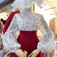 ราคา เสื้อชีฟองแขนกระดิ่งลายดอกเล็ก (5919028320)