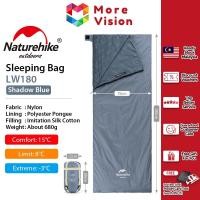 ราคา NatureHike Ultralight Portable Outdoor Sleeping Bag Camping Comfortable High Quality Cotton Hiking Travel (48104960930)