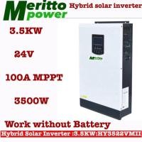 ราคา 3.5KW Hybrid solar inverter 24V 100A MPPT 230VAC 50Hz work without battery (2078264820)