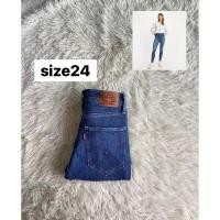 ราคา กางเกงยีนส์ลีวาย 721 high rise Skinny Ankle แท้%มือสอง (29113639489)