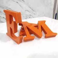 ราคา ป้ายชื่อตัวอักษรลายนูนอะคริลิคสีส้ม - ร้านแบรนด์ตัวอักษร 3 มิติ (57355712168)