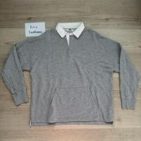 ราคา เสื้อโปโลแขนยาว Topman ไซส์ M โอเวอร์ไซส์ มือสอง (25391347334)