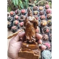 ราคา เทพเจ้ากวนอูแกะสลักไม้ (29967242001)