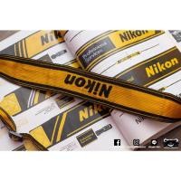 ราคา Nikon AN-6Y Wide Nylon neck strap สายคล้องกล้อง Nikonเเท้ Japan (25291458772)