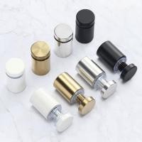 ราคา 2-5pcs Diameter 12mm 16mm 19mm Advertising Screws Black Stainless Steel Sign Standoff Screw Glass Fasteners Mirror Nails (29363608155)