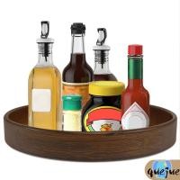 ราคา ไม้ Lazy Susan Organizer หมุนได้ห้องครัว Turntable Organizer รอบ Lazy Susan Turntable สําหรับ Centerpiece ตาราง SHOPQJC0343 (43515813687)