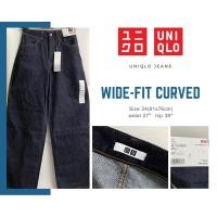 ราคา Uniqlo กางเกง ยีนส์ ทรงกระบอก ใหญ่ บอลลูน (5642456553)