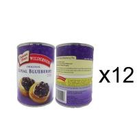 ราคา บลูเบอร์รี่กระป๋อง 595 กรัม ตราวิลเดอร์เนส ยกถาด !!! (12 กระป๋อง) Wilderness Blueberry Pie and Filling 595gx12Cans (12811026419)