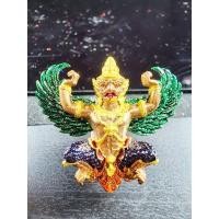 ราคา พ่อท่านเขียว วัดห้วยเงาะ พญาครุฑ กิตติคุโณ 90 ลงยา ปีกเขียว กล่องเดิม (KP6036) (28359036437)