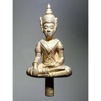 ราคา Antig Sun 119 รูปหล่อพระยอดธง หลวงพ่อทองสุขสัมฤทธิ์ วัดตูม จังหวัดอยุธยา สร้างปี 2552 (27257794825)
