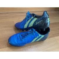 ราคา (สินค้ามือ 2 สภาพดี) PAN รุ่น Super Sonic รองเท้าสตั๊ดเด็ก รองดท้าฟุตบอลเด็ก สีน้ำเงิน EU 33 (28433404824)