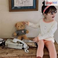 ราคา ชุดนอนเด็ก ชุดกันหนาว ผ้าสำลี เสื้อแขนยาว+กางเกงขายาว (22180462560)