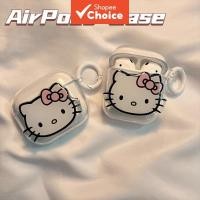 ราคา เคสหูฟังบลูทูธไร้สาย ลาย Hello Kitty แมวน่ารัก กันฝุ่น สําหรับ Airpods 1 2 3 Airpod Pro 2 (28707059710)