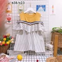 ราคา เว้าไหล่ระบายด้านบนแต่งกล้ามไหมพรม (23166625685)