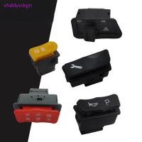 ราคา VHDD 4PCS Universal อุปกรณ์มอเตอร์ไซค์ไฟฟ้าไฟหน้าฮอร์นสูง/ต่ํา Beam Dimmer ไฟเลี้ยวห้าสวิทช์และปุ่ม TH (49457514225)
