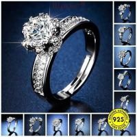 ราคา 925 เงินแฟชั่นหรูหราแหวนผู้หญิงขายส่งปรับได้ (29378496945)