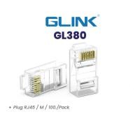 ราคา GL-380 JACK RJ45 CAT5 GLINK 100/pack หัวใส (25019231750)