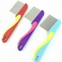 ราคา (GS) LICE COMB / หวีเหาโลหะด้ามยาว / หวีเหาเหล็ก / หวีเหาเหล็ก (53607737117)