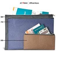 ราคา กระเป๋าเอกสาร A6/F4/B4 กระเป๋าเอกสารแฟ้มโฟลเดอร์ที่ใส่กระดาษ - STARKO (53953489439)