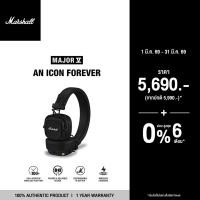 ราคา MARSHALL Major V bluetooth Black - หูฟังบลูทูธ หูฟังครอบหู หูฟังไร้สาย (24474716526)