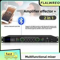ราคา FLALVEO Professional Power Amplifier เครื่องขยายเสียงดิจิตอล Four/Two Channel Large Conference, Home Stage, High Power Bluetooth All-in-One Machine (44277778074)