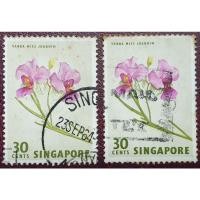 ราคา แสตมป์เก่าประเทศสิงคโปร์จำนวน 2 ดวง ใช้งานแล้วเก่าเก็บน่าสะสม (13335044750)