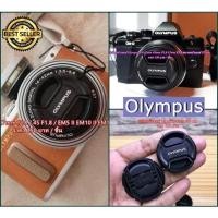 ราคา Lens cap Olympus 12-32 14-42 17mm f2.8 45 F1.8 EM5 II EM10 II EM10 III EPL9 EPL7 EPL8 ฝาปิดหน้าเลนส์ ฝากล้อง (13394933444)