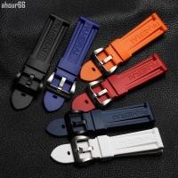 ราคา เหมาะสําหรับ Panerai สายนาฬิกายาง panerai441 111 Panerai สายซิลิโคน Pin Buckle สร้อยข้อมืออุปกรณ์เสริม (22348018887)