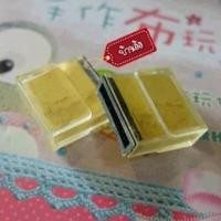 ราคา 1pcs ตลับ ชอล์ค ขีดผ้า เขียนผ้า ตลับเติมผงช็อค Refill สีเหลือง ชอล์คขีดผ้า refill chalk scratch (7397853187)