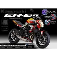 ราคา สติ๊กเกอร์แต่งลายรถ Kawasaki ER6N 2013-2016 Sport V.3 (24093594289)