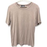 ราคา เสื้อยืดผ้าเรย่อนนิ่มเด้งป้าย T-SHOP มือสองสภาพมือ1 (7016155447)