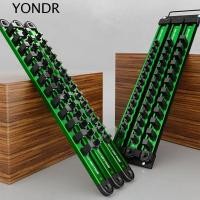 ราคา YONDR ที่วางราวคลิปซ็อกเก็ต, ชั้นเก็บของแขนแม่เหล็กสีเขียว, แบบพกพา 360° แผ่นปลั๊กหมุน 1/4 3/8 1/2 นิ้วชั้นวางซ็อกเก็ตสําหรับงานหนักเครื่องมือในรถยนต์ (41875600191)