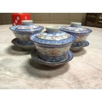 ราคา แก้วชา (ก้ายหว่าน) ลายเม็ดแตงขอบทอง ขนาด 4นิ้ว (4236107288)