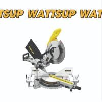 ราคา STANLEY แท่นตัดองศาสไลด์ 10 นิ้ว รุ่น SM18 เลื่อยองศา 1,800W แท่นตัดองศา สไลด์ (56600865608)