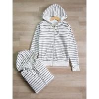 ราคา PRIMARK Hoodie Jacket ลายขวางสีขาว-ดำ ผ้านุ่มม ทรงสวย (1448668267)