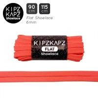 ราคา เชือกผูกรองเท้าแบน 6mm KIPZKAPZ FS21 สีส้ม (43778649576)