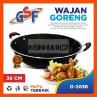 ราคา GSF G-2036 กระทะหู / กระทะหู 36 ซม. / กระทะหูไม่ติด 36 ซม. / กระทะกันเลื่อนทอด / กระทะกันม้วน / กระทะกันม้วนเคลือบ (51201876203)