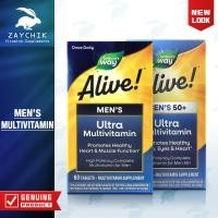ราคา [พร้อมส่ง] Nature's Way Alive! Men’s Ultra Protency Multivitamin วิตามินรวมผู้ชาย วิตามิน 50+ [ZAYCHIK] (25809645246)