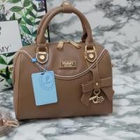 ราคา กระเป๋าทรงหมอน แบรนด์แท้ Pimmy สีกากี (1840309492)