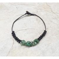 ราคา สร้อยข้อเท้าแฮนด์เมด ข้อเท้าถักเชือกเทียน หิน หินมงคล ร้อยลูกปัด เครื่องประดับโบฮีเมียน Handmade Ankle Bracelet Anklet (6831158600)